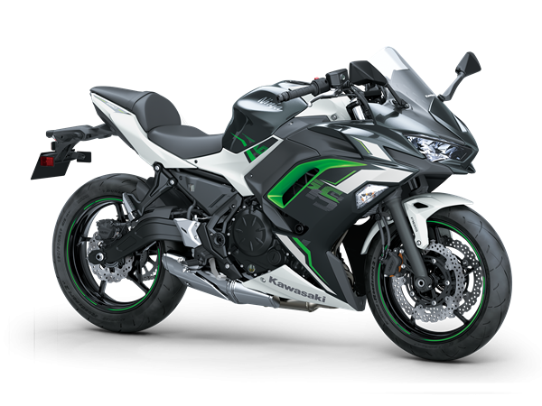 KAWASAKI NINJA 650 BLANC